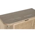 Miniatyrbillede 5 af 7: Skostativ Home ESPRIT Gylden Natur Spanskrør Gran Tropisk 70 x 29 x 115 cm