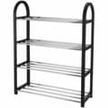 Miniatyrbillede 1 af 2: Skostativ 5five Simply Smart Metal Aluminium 50 x 65 x 19 cm 4 Hylder
