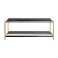 Miniatyrbillede 4 af 4: Skostativ Home ESPRIT Sort Natur 80 x 31 x 32 cm