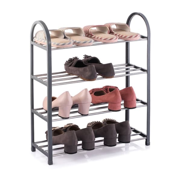 Skoställ Confortime Metall Plast 49,5 x 18,5 x 65 cm (12 antal)