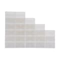 Miniatyrbillede 1 af 2: Skoopbevaringskasser, Stabelbare, Klart Plastik,24stk