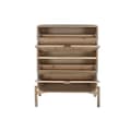 Miniatyrbillede 3 af 11: Skostativ Home ESPRIT Natur Tropisk 76 x 29 x 100 cm