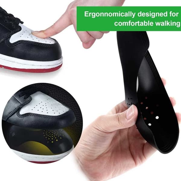 2-pack Skydd Mot Skoveck / Gångveck På Sneakers - Vit
