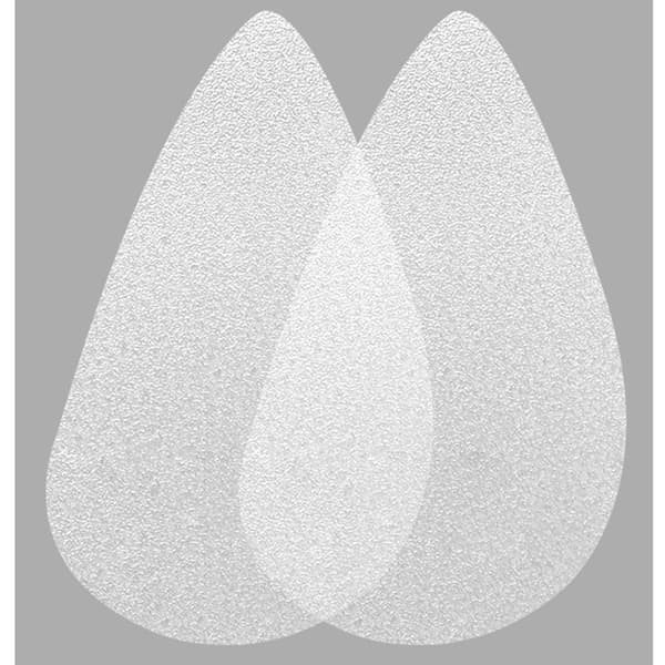Sklisikre sko pads Selvklebende skosålebeskyttere pointed tip