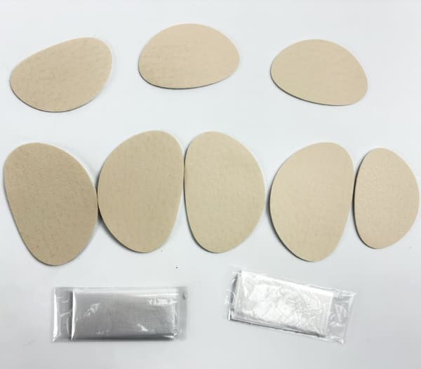 INF Kantapään korjauspaikat kengille - 8 Pack Adhesive Shoe Patch