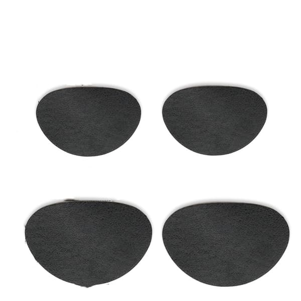INF Kantapään korjauspaikat kengille - 8 Pack Adhesive Shoe Patch Musta