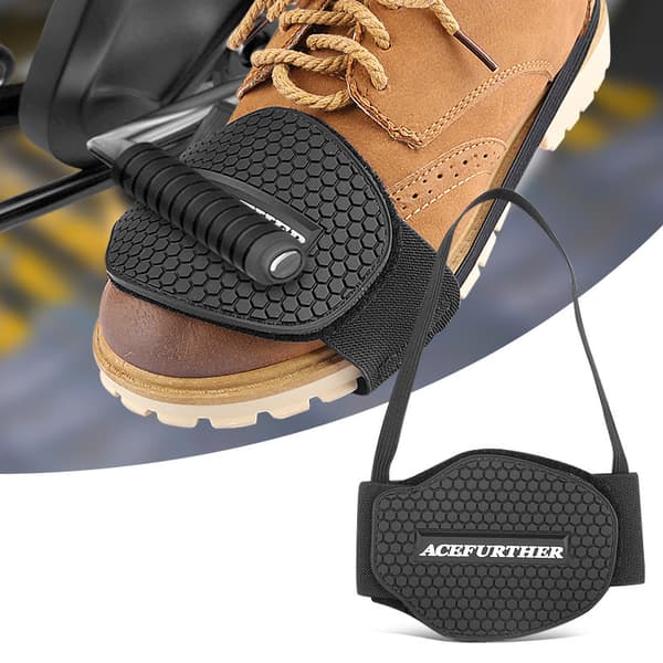 INF Motorcykel Gear Shift Shoe Protector - Sort