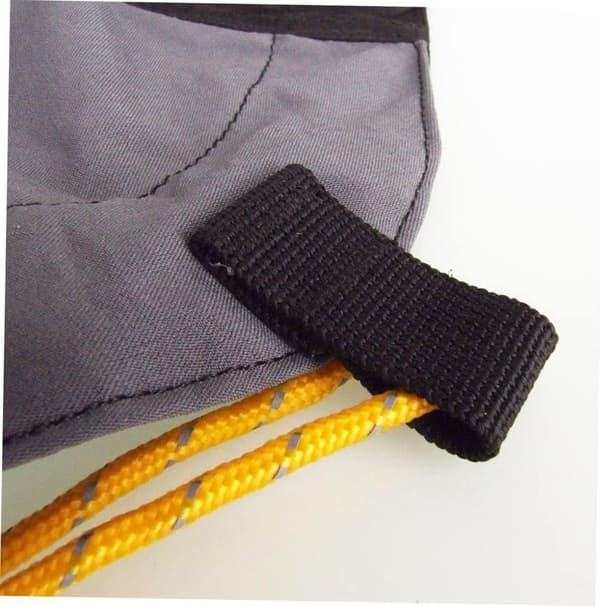 Camping utomhus Ultralätt vattentät vandringsbensdamask - svart (40,5 cm)