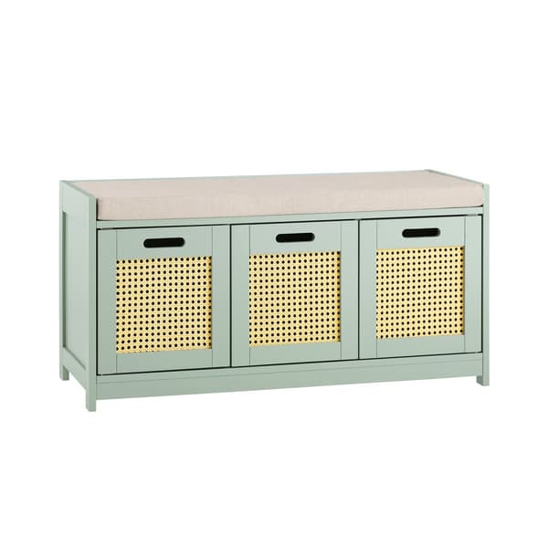 Skobænk, FSR182-GR, 110x34x46 cm, Grøn