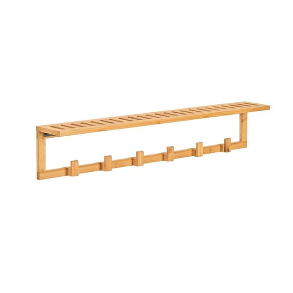 Frakkestativ, FHK06-N, 90x12x16 cm, Brun