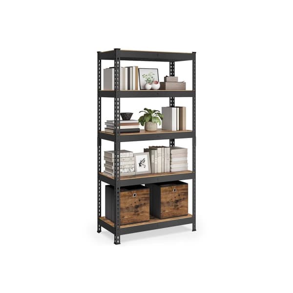 Kraftig hylde, SONGMICS GLR300E01, 30x75x150 cm, Sølv
