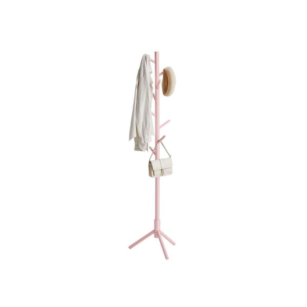 Klädhängare, VASAGLE RCR04WT, 47x47x175 cm, Pastellrosa
