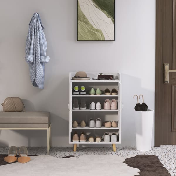 Sko Skab, 60x30x92 cm, Hvid