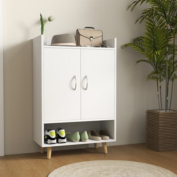 Sko Skab, 60x30x92 cm, Hvid