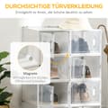Miniatyrbild 6 av 9: Skolåda Set, 8er Set, 28x36x21 cm, Transparent Vit