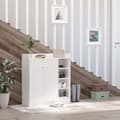 Miniatyrbillede 2 af 9: Sko Skab, 83x30x90 cm, Hvid