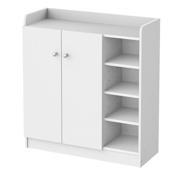 Sko Skab, 83x30x90 cm, Hvid