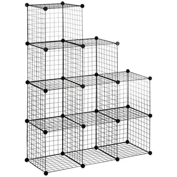 Reolsystem, DIY, 35x35x35 cm, Sort