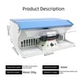 Miniatyrbillede 3 af 5: 800W Polermaskine, 10000 RPM tomgangshastighed, kraftig bænkpudser, kompakt design