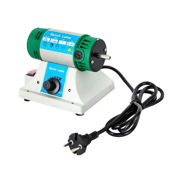 Pöytähiomakone, Säädettävä Nopeus 800-10000rpm, Kompakti Muotoilu,Sininen, EU