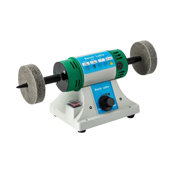 Smykkepolermaskine, 320W effekt, justerbar hastighed 800-10000 RPM,EU, grøn