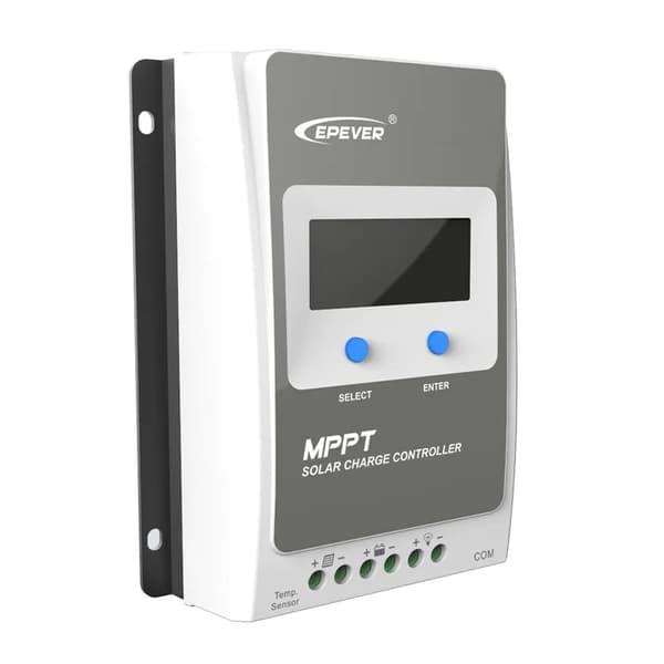 Aurinkopaneelin lataussäädin, MPPT-tekniikka, LCD-näyttö