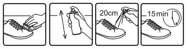 Nano-impregnering för skor och kläder 300 ml