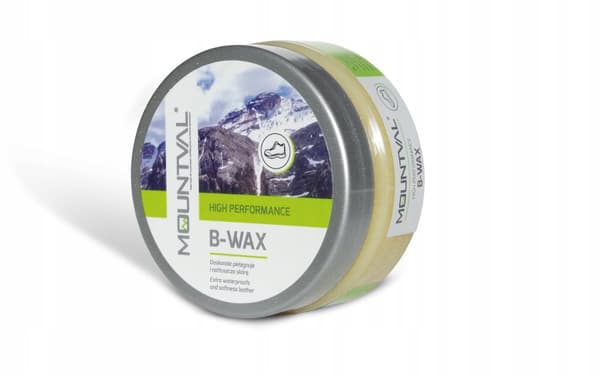 Mountval B-Wax vaxpolish för läderskor