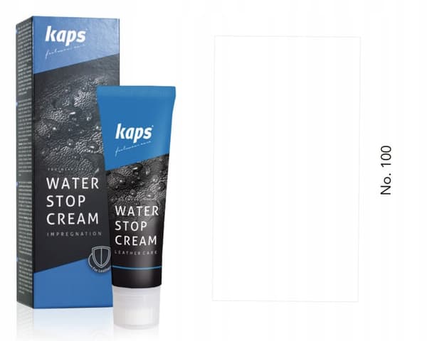 Imprægnerende skocreme med bivoks Kaps Water Stop Cream