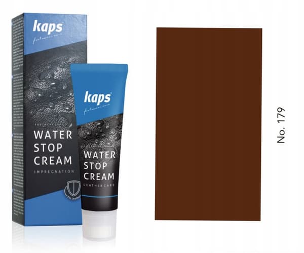 Imprægnerende skocreme med bivoks Kaps Water Stop Cream
