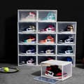 Miniatyrbillede 3 af 3: R?d organizer med magnetklap til sko til ventilationsgarderobe