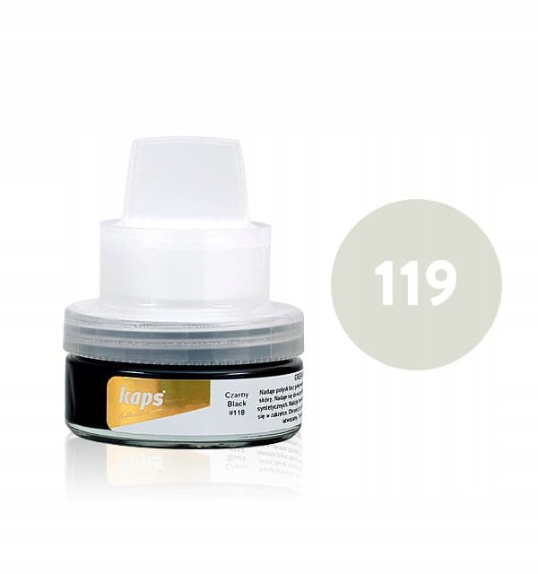 Kaps Delicate Cream rensende og plejende creme med applikator til læder