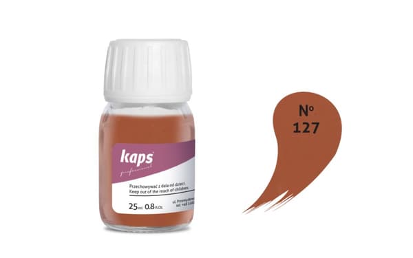 Maling til naturligt læder med et præparat - Kaps Super Color + Preparer