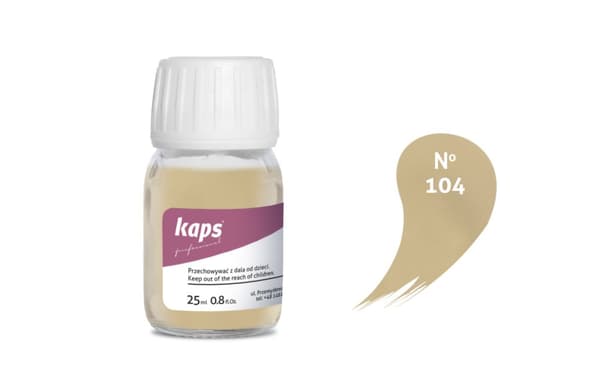 Maling til naturligt læder med et præparat - Kaps Super Color + Preparer
