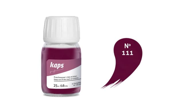 Färg för naturligt läder med en förberedelse - Kaps Super Color + Preparer