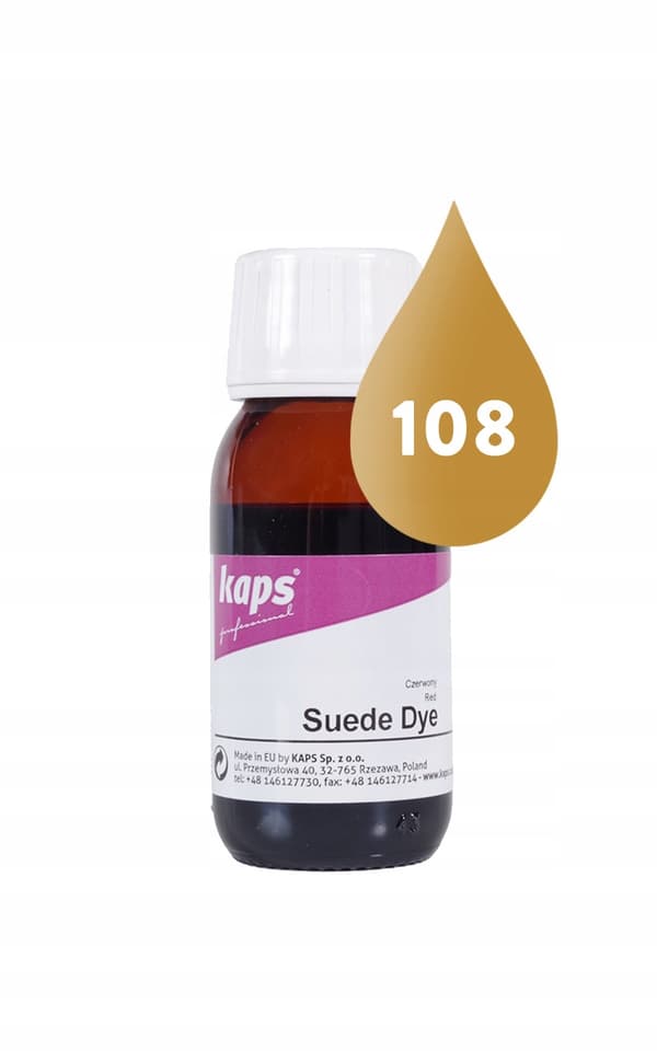 Kaps Suede Dye specialistfarve til ruskind og nubuck