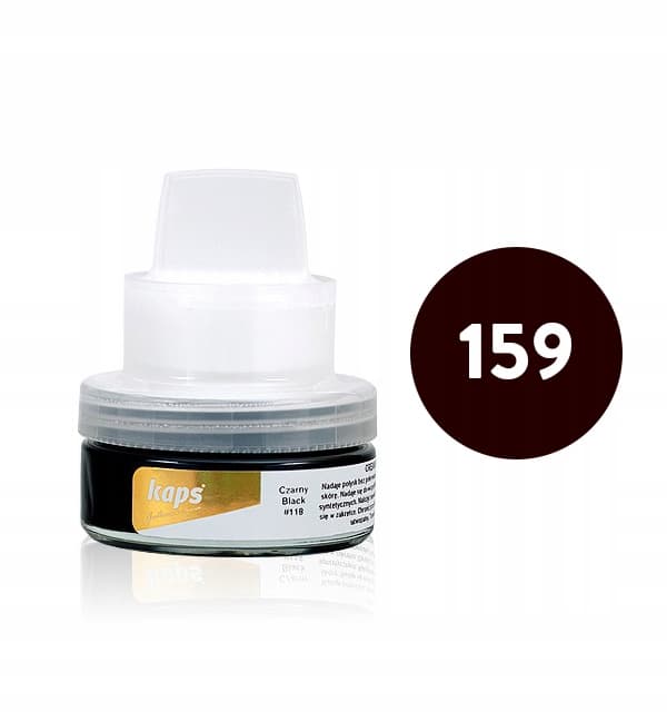 Kaps Delicate Cream rensende og plejende creme med applikator til læder