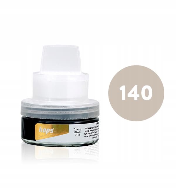 Kaps Delicate Cream rensende og plejende creme med applikator til læder