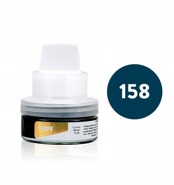Kaps Delicate Cream rensende og plejende creme med applikator til læder