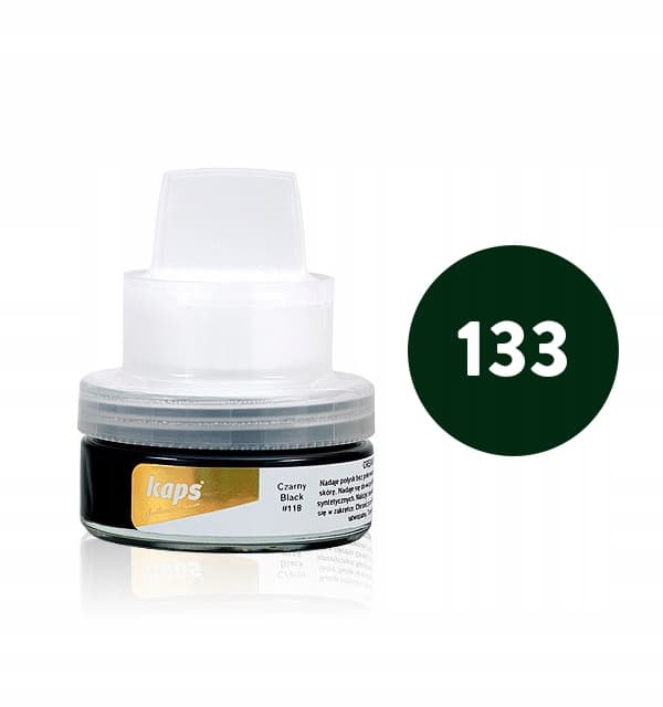 Kaps Delicate Cream rensende og plejende creme med applikator til læder
