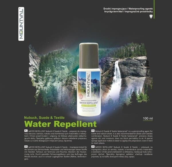 Mountval Vandafvisende Læder & Såler 100ml Skoimprægnering