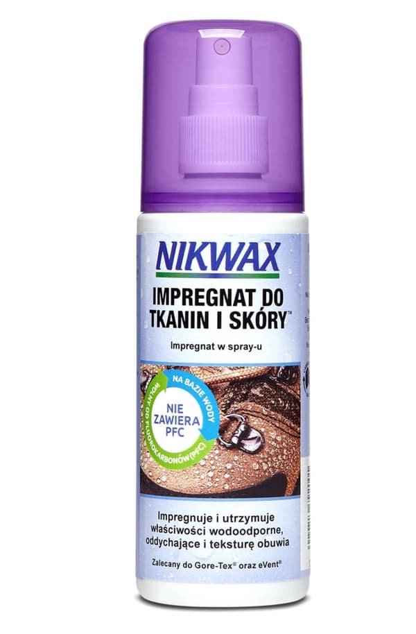NIKWAX imprægnering til fodtøj, stof, læder, spray 125 ml