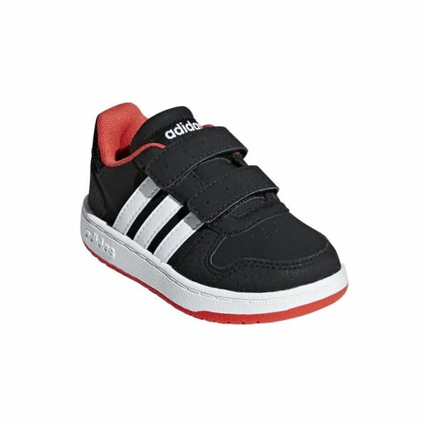 Sportssko til børn Adidas Hoops 2.0 Sort - 21