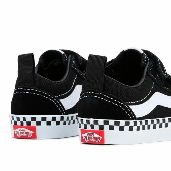 Kondisko til Børn Vans Ward Checker Foxing Sort - 36.5