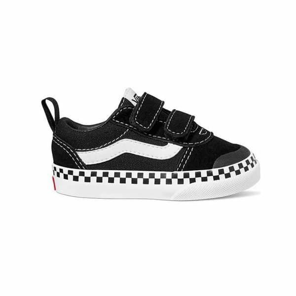 Kondisko til Børn Vans Ward Checker Foxing Sort - 36.5