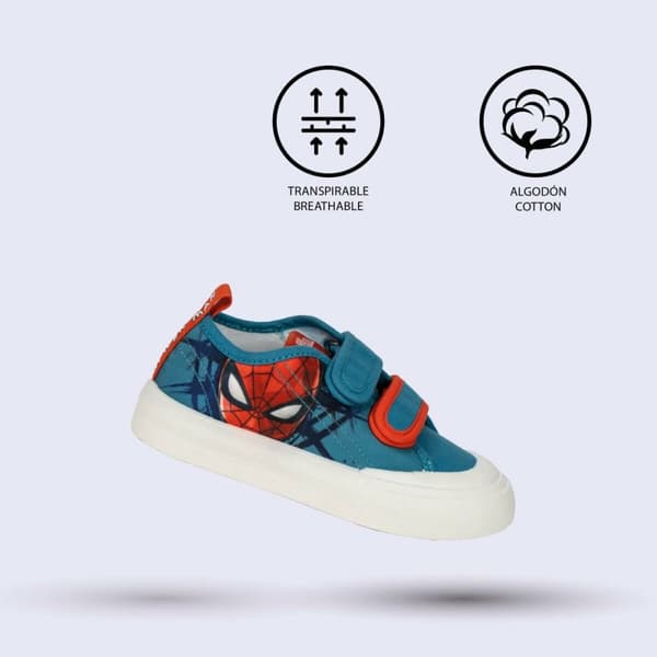 Sportskor för barn Spider-Man Blå - 32