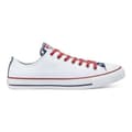 Miniatyrbilde 1 av 2: Hverdagssko For Kvinner Converse Chuck Taylor Stars Stripes Hvit - 35