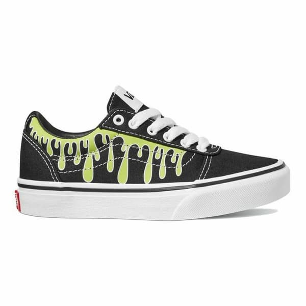 Lasten rennot kävelykengät Vans Ward Vihreä Tipat Musta - 37