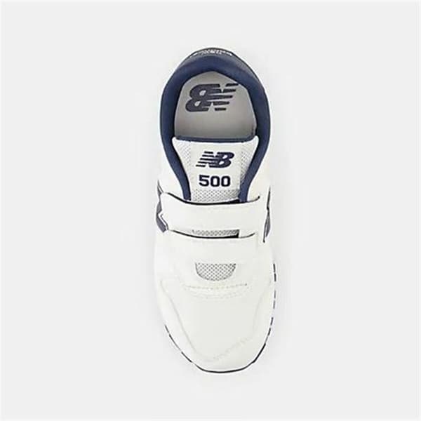 Lasten rennot kävelykengät New Balance 500 Hook Loop Valkoinen - 31