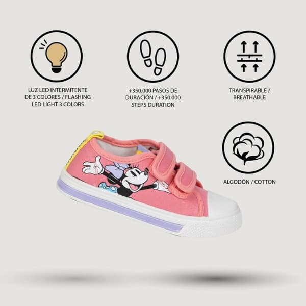Lasten rennot kävelykengät Minnie Mouse Pinkki - 30